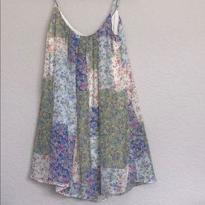 Anthropologie Floral Spring Dress